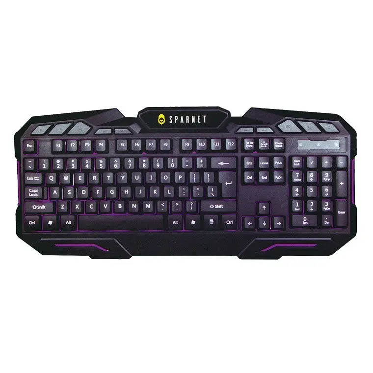 RGB Backlit Gaming Keyboard – Rainbow Light Effect