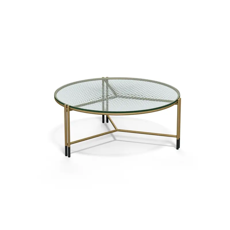 Ripley Mid-Century Coffee Table with Walnut Veneer