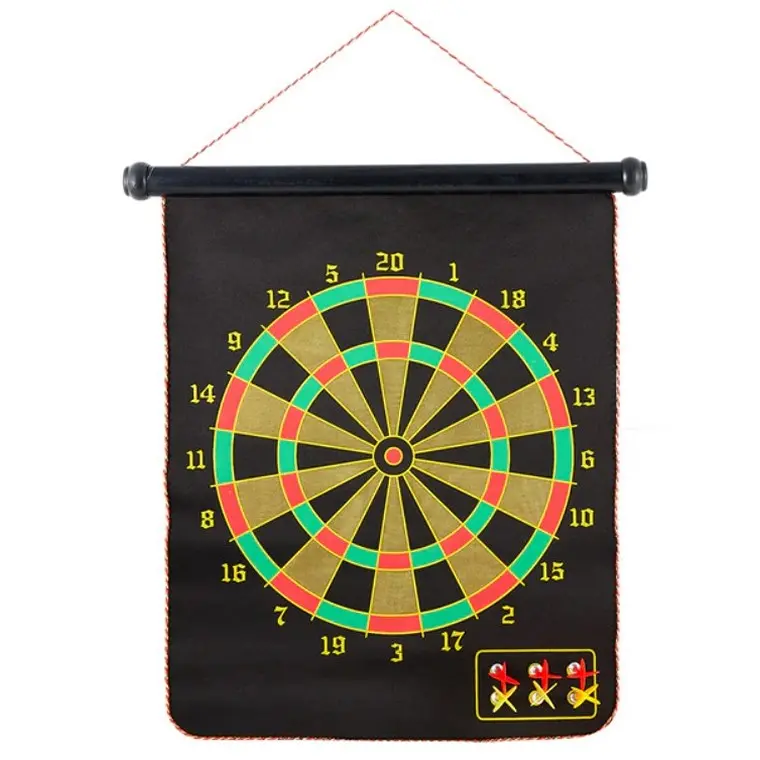 Roll-Up Magnetic Dartboard – Portable & Space-Saving Design