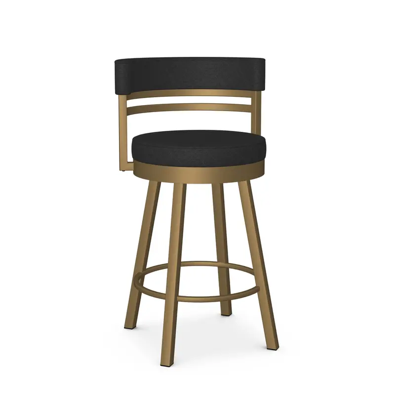 Ronny Gold Interlinked Metal Counter Stool