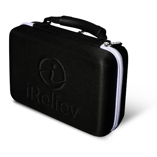Rugged Hard-Shell Carry Case for High-End TENS and EMS Units