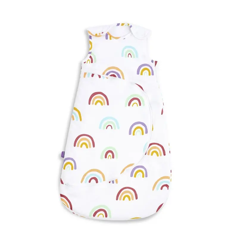 SnuzPouch 1 TOG Sleep Bag – Multi-Rainbow Print (6–18 Months)