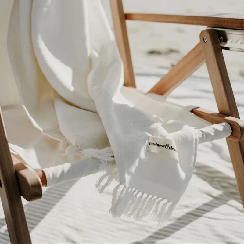 Soft Cotton Beach Towel for Sunbathing and Swimming