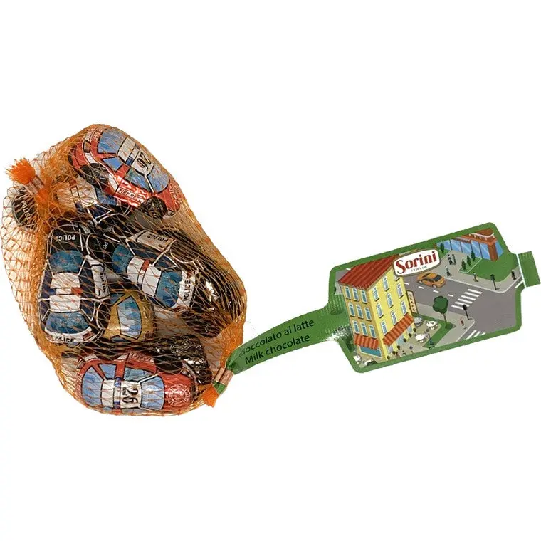 Sorini Milk Chocolate Cars with Cream Filling (70g)
