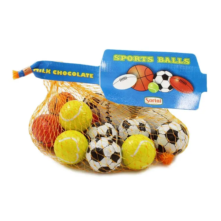 Sorini Milk Chocolate Sports Balls with Cream Filling (70g)