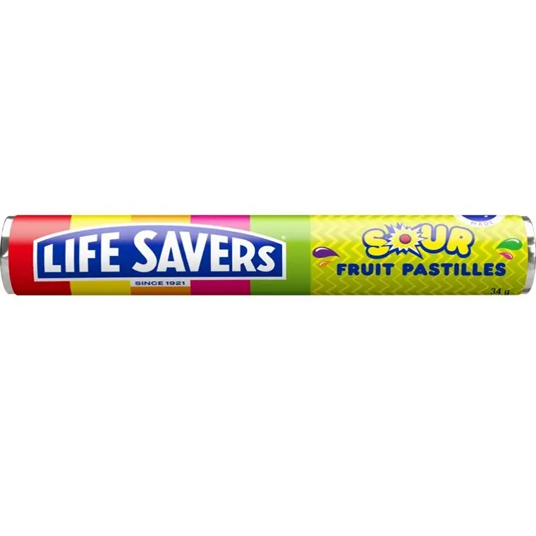 Sour Fruit Life Savers Pastilles – 34g