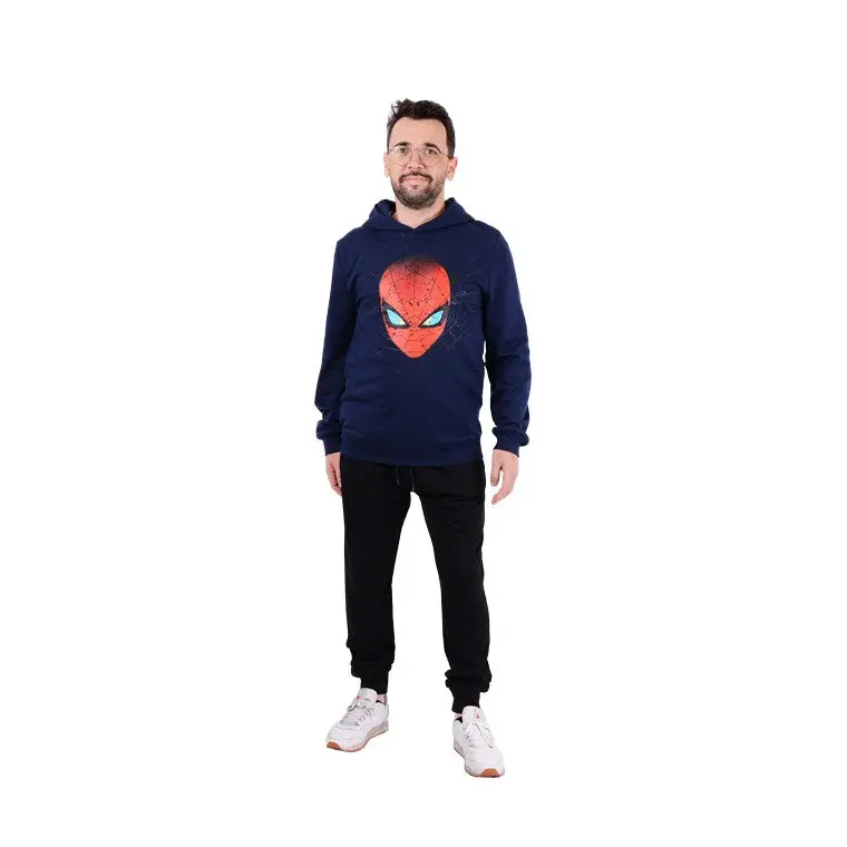 Spider-Man Navy Hoodie – Size Large