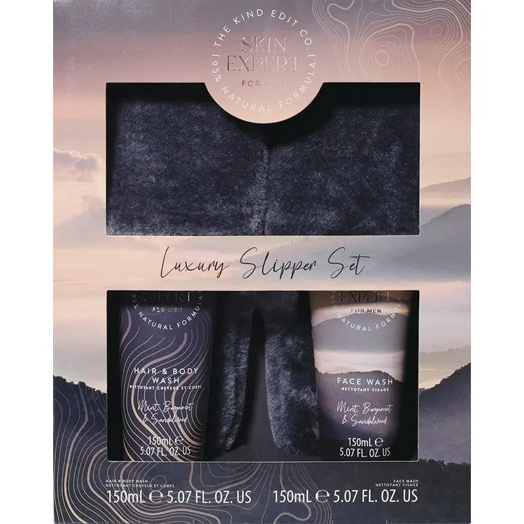 The Kind Edit Co. Skin Expert Comfort Slipper Set