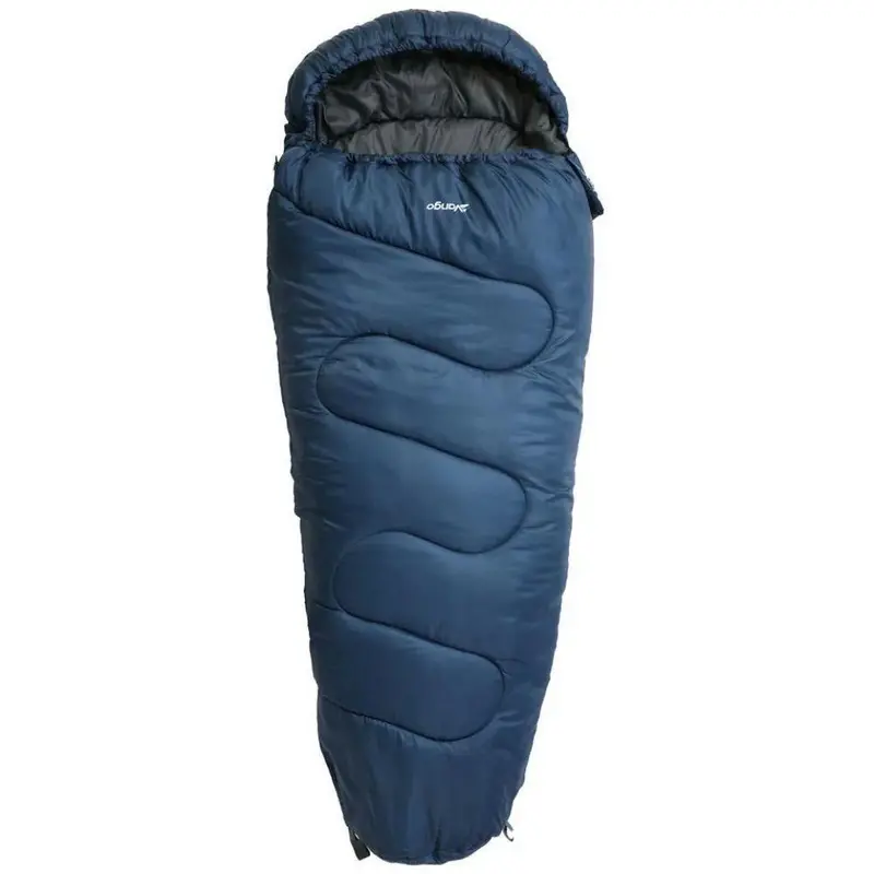 Vango Atlas Junior Sleeping Bag – Ink Blue for Young Campers