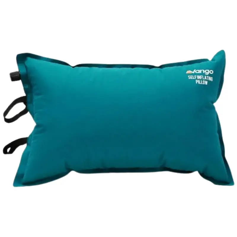 Vango Self-Inflating Travel Pillow – Ocean Blue Compact Neck Support