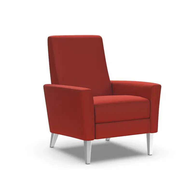 Vida Power Recliner in Elmo Nantucket Red Premium Fabric