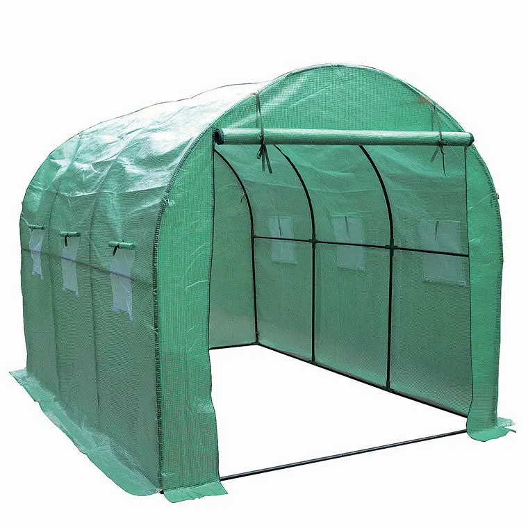 Walk-In Polytunnel Greenhouse – Heavy-Duty UV-Resistant Cover