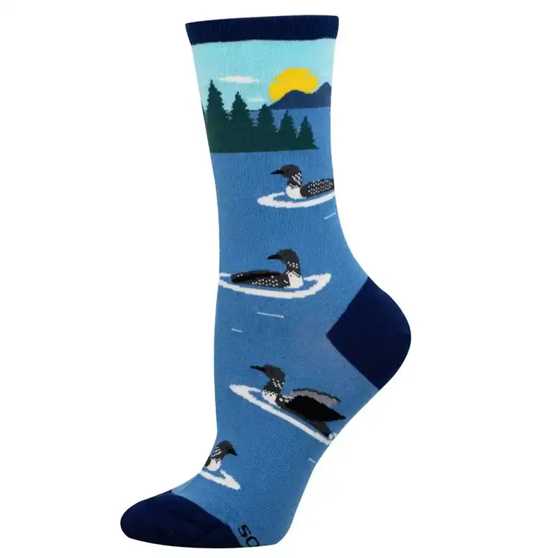 What A Loon Whimsical Socks for Women