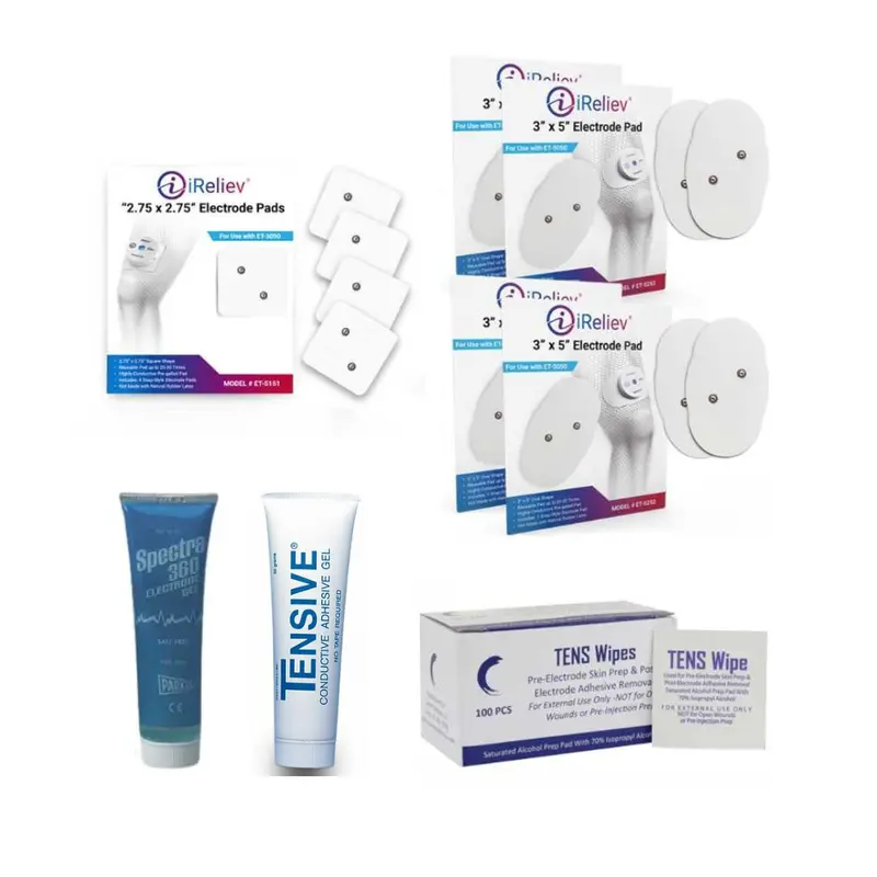 Wireless Electrode Pad Bundle – Small and Large Sizes