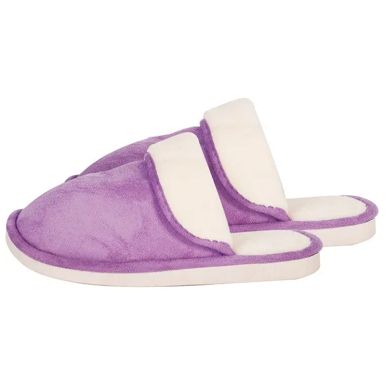 Women’s Thermal Slippers – Deep Purple Comfort Footwear