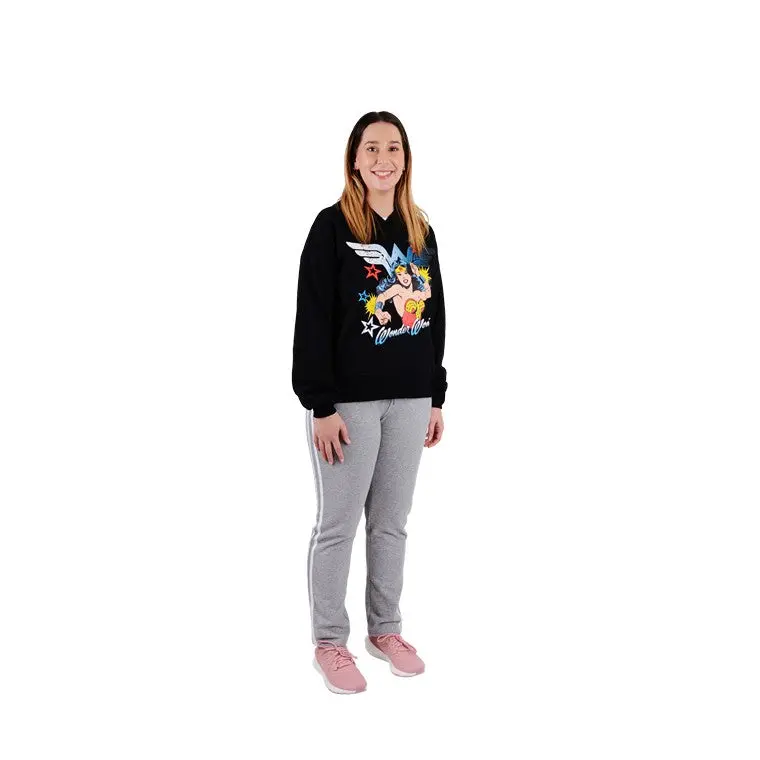 Wonder Woman Black Hoodie – Size 10